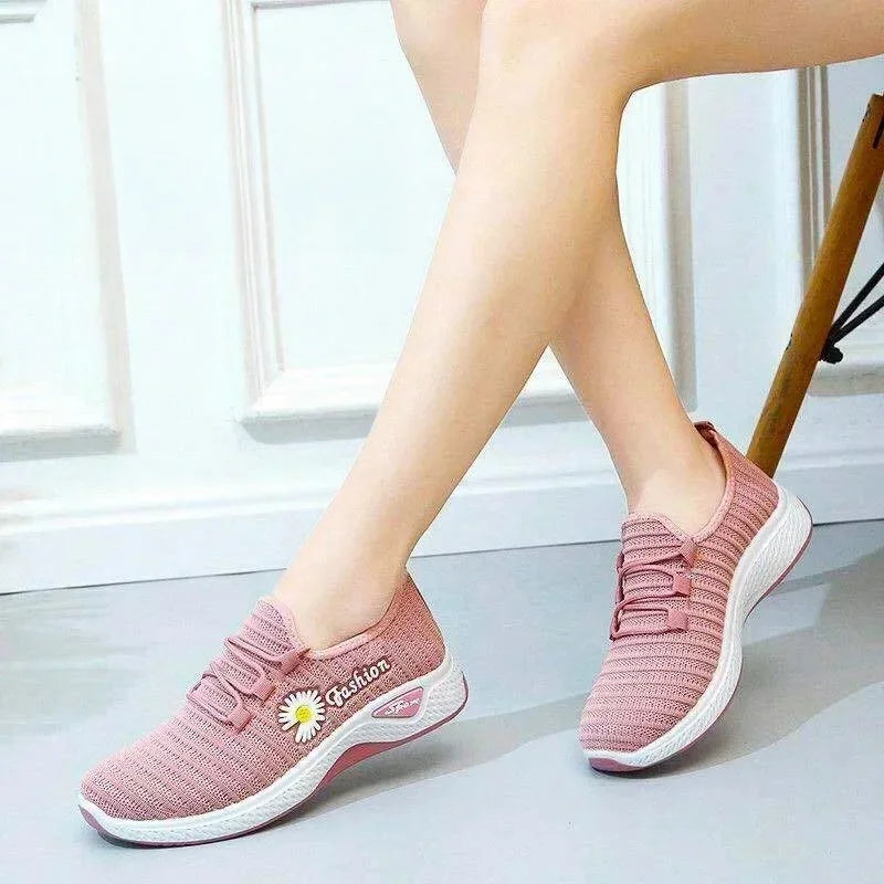 Women's shoes, summer white shoes, female students' Korean version running shoes,sports shoes,trendy casual shoes, women's shoes