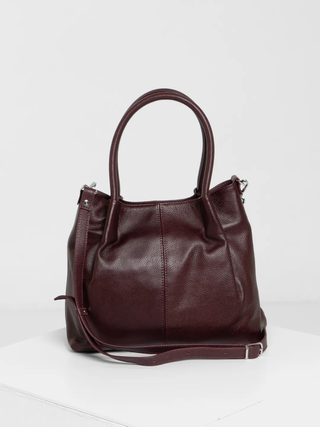 Luxury Soft Leather Top-Handle Bag for Women