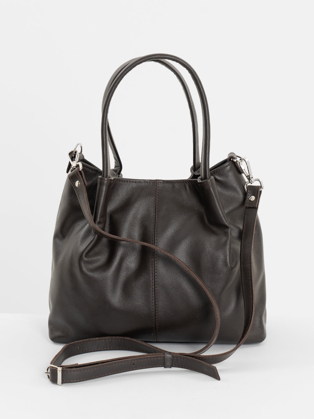 Luxury Soft Leather Top-Handle Bag for Women